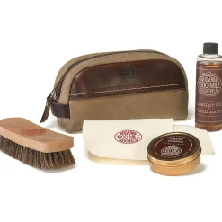 Shoe Care & Laces|Accessories<Wolverine 1000 Mile Leather Care Kit Brown