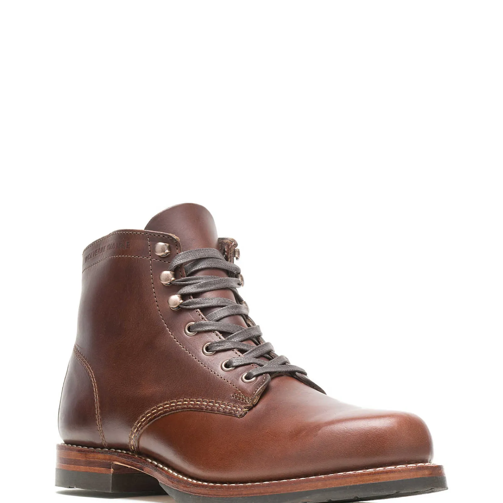 Boots|1000 Mile<Wolverine 1000 Mile Plain-Toe Classic Boot Havana Brown