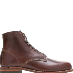 Boots|Work Boots<Wolverine 1000 Mile Plain-Toe Original Boot Brown