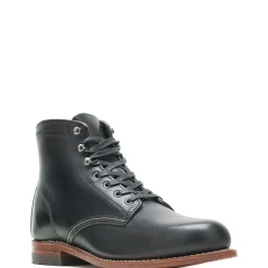 Boots|1000 Mile<Wolverine 1000 Mile Plain-Toe Original Boot Black