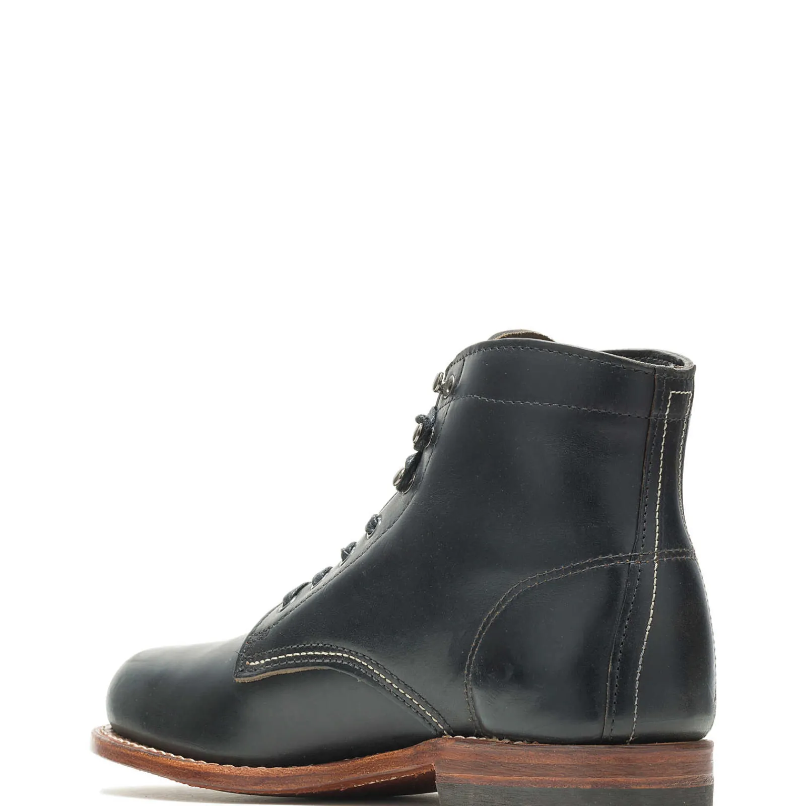 Boots|1000 Mile<Wolverine 1000 Mile Plain-Toe Original Boot Black