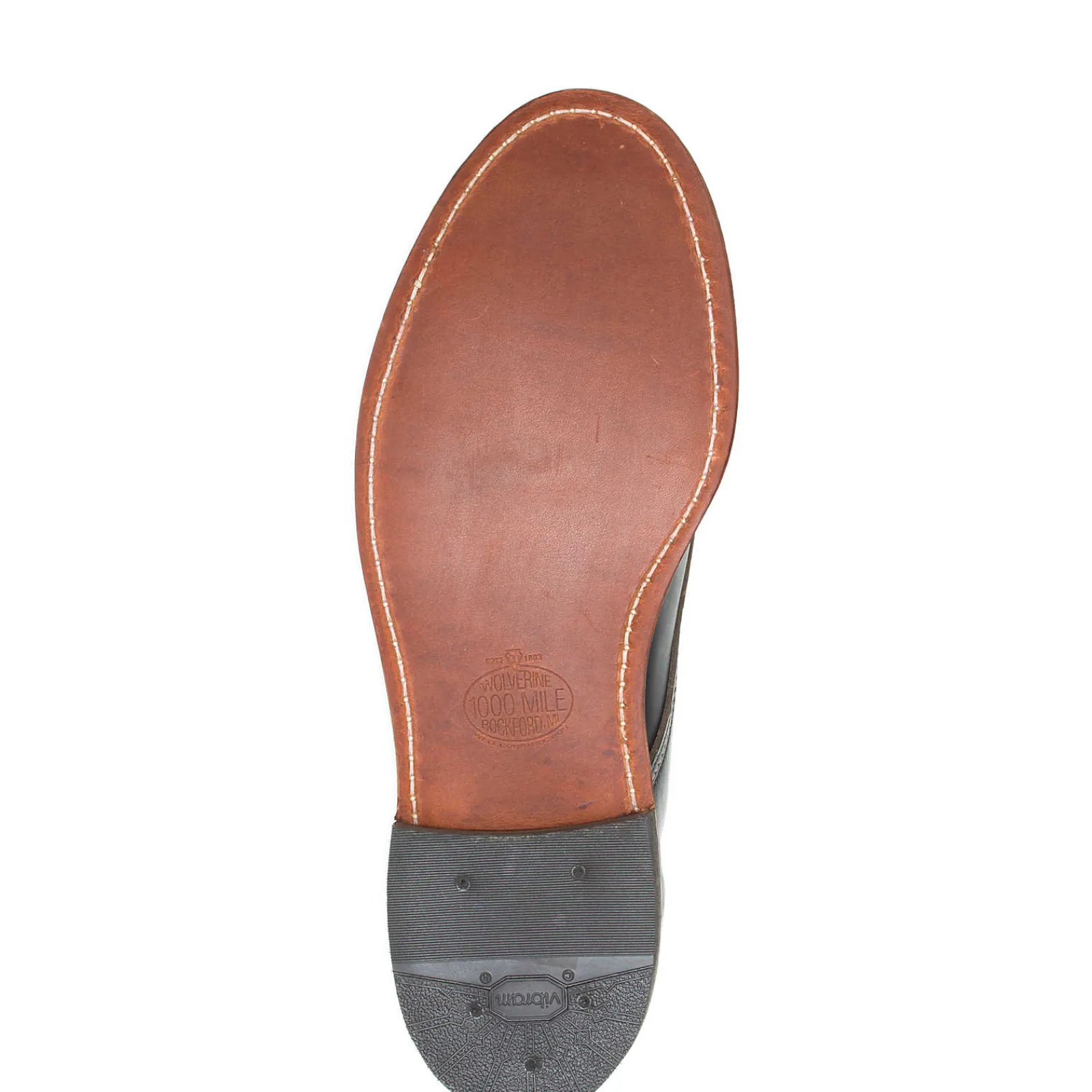 Boots|1000 Mile<Wolverine 1000 Mile Plain-Toe Original Boot Black