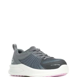 Safety Toe|Shoes<Wolverine Bolt Vent DuraShocks&reg; CarbonMAX&reg; Shoe Steel Grey