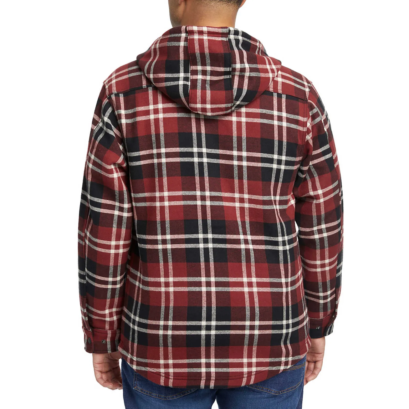 Jackets|Best Sellers<Wolverine Bucksaw Bonded Shirt Jac Garnet Plaid