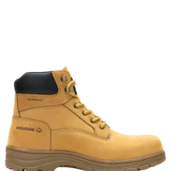 Waterproof|Soft Toe<Wolverine Carlsbad Waterproof 6" Work Boot Wheat