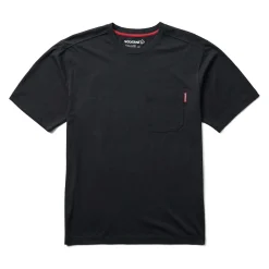 Work Shirts|T-Shirts<Wolverine Classic Short Sleeve Graphic Pocket Tee Black