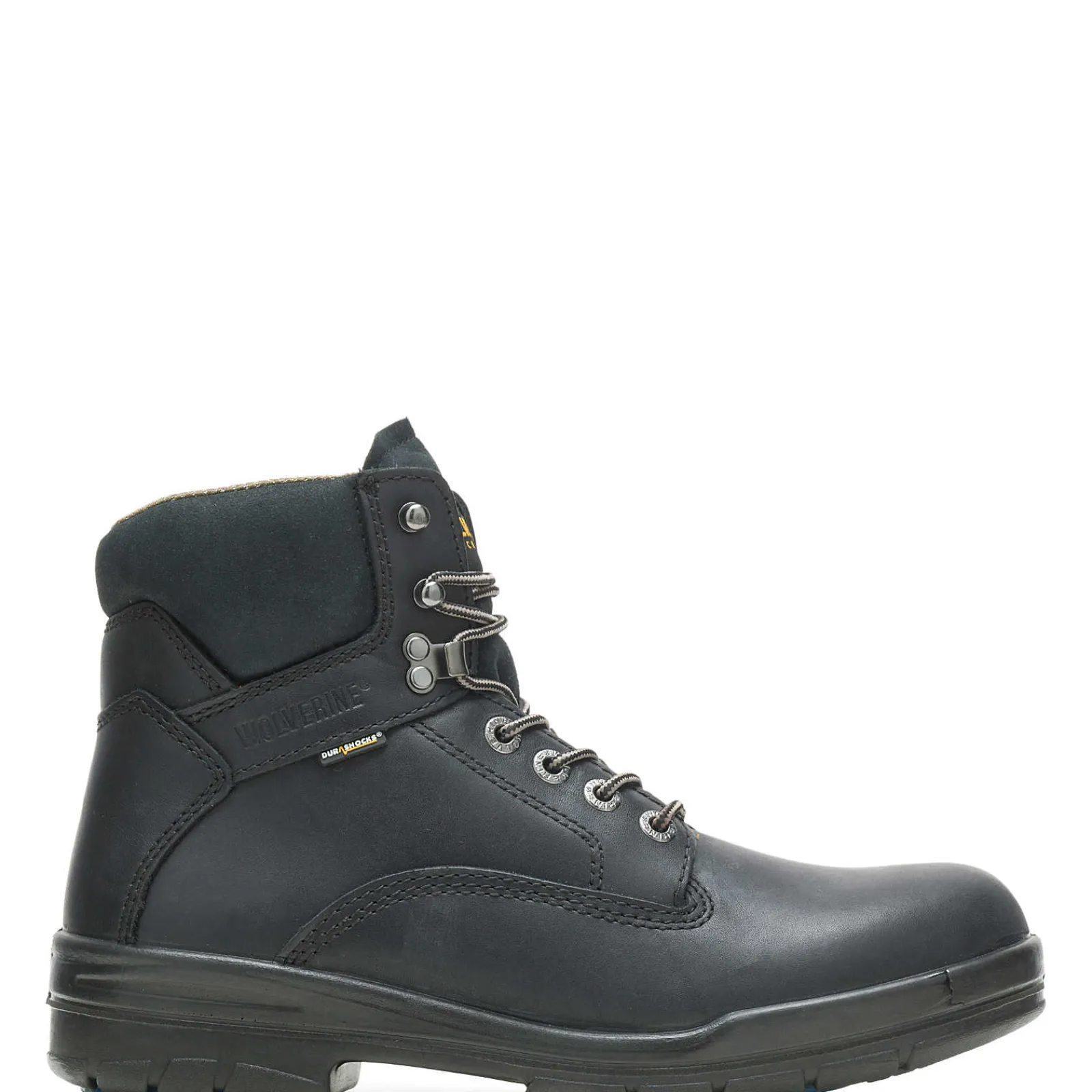 Soft Toe|Work Boots<Wolverine DuraShocks® SR Direct-Attach Lined 6" Work Boot Black
