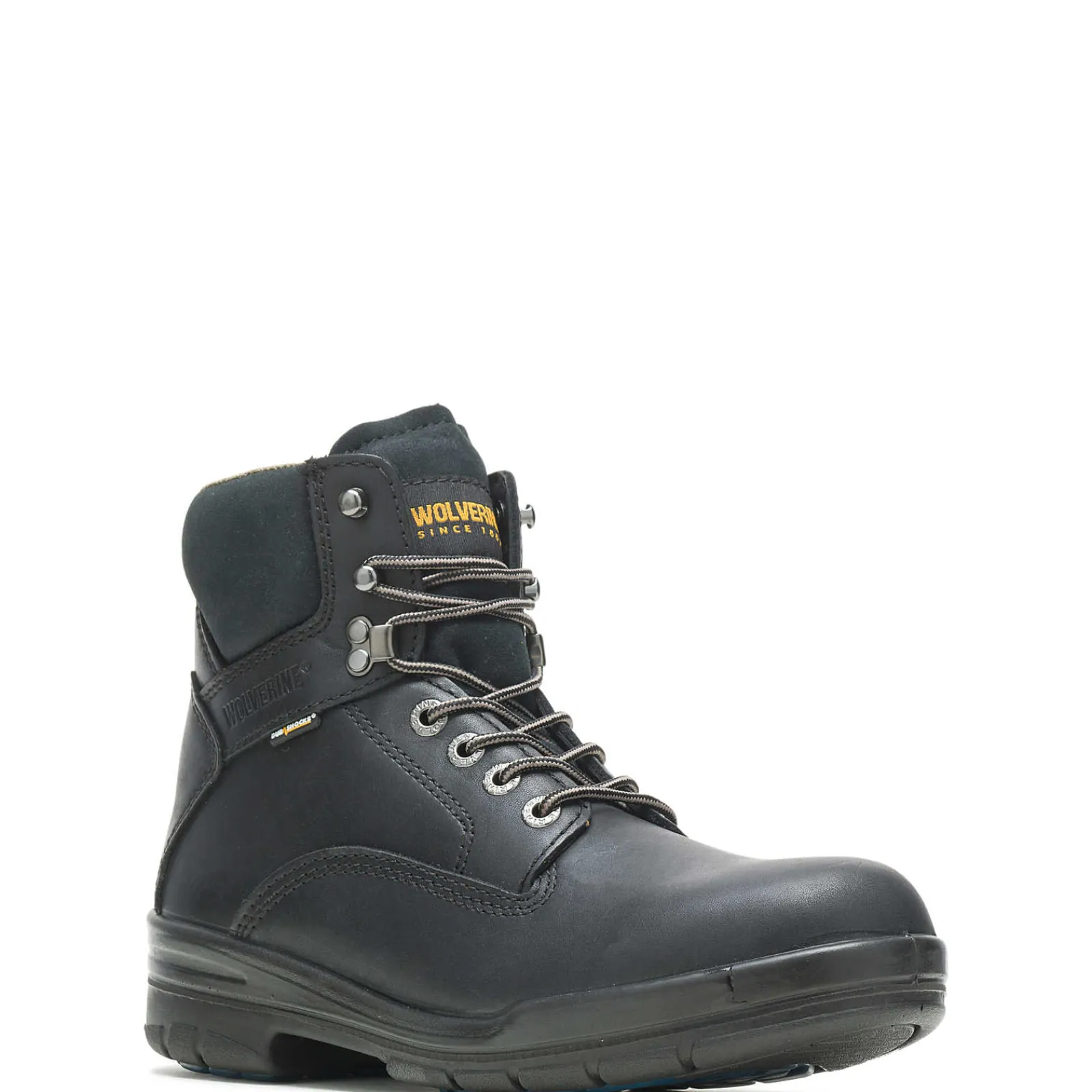 Soft Toe|Work Boots<Wolverine DuraShocks® SR Direct-Attach Lined 6" Work Boot Black