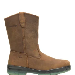 Waterproof|Work Boots<Wolverine DuraShocks® Steel Toe Insulated Waterproof Wellington Stone