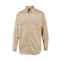 Work Shirts|Safety Gear<Wolverine FireZerO Twill Long Sleeve Shirt - 3X Khaki