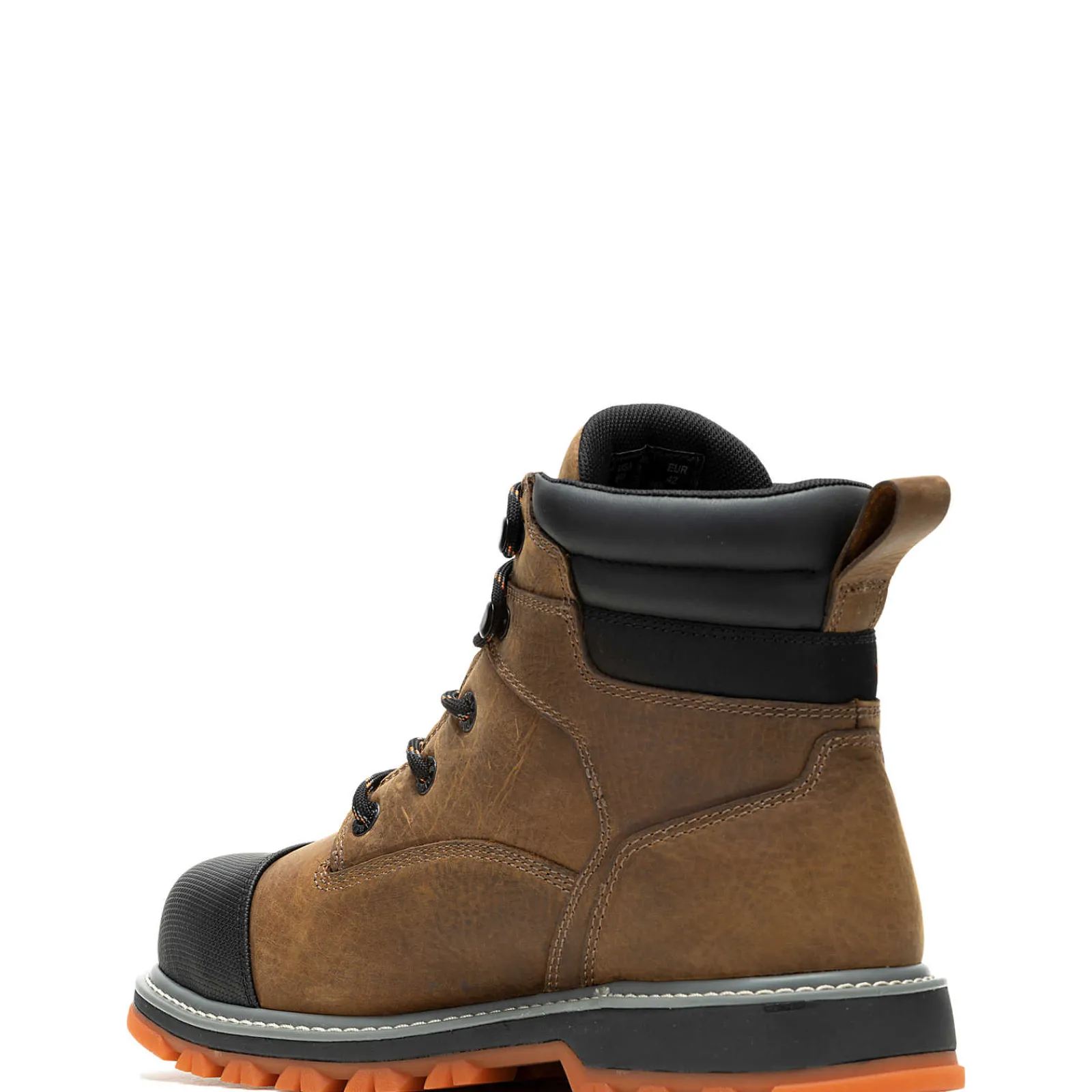 Waterproof|Soft Toe<Wolverine Floorhand LX Cap-Toe 6" Work Boot Sudan Brown