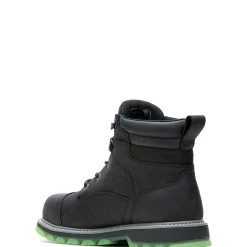 Waterproof|Work Boots<Wolverine Floorhand LX Cap-Toe Steel-Toe 6" Work Boot Black