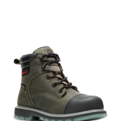 Waterproof|Work Boots<Wolverine Floorhand LX Cap-Toe Steel-Toe 6" Work Boot Bungee Cord