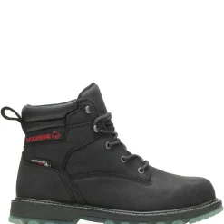 Waterproof|Soft Toe<Wolverine Floorhand LX 6" Work Boot Black