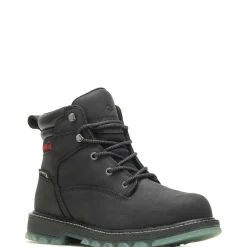 Waterproof|Soft Toe<Wolverine Floorhand LX 6" Work Boot Black