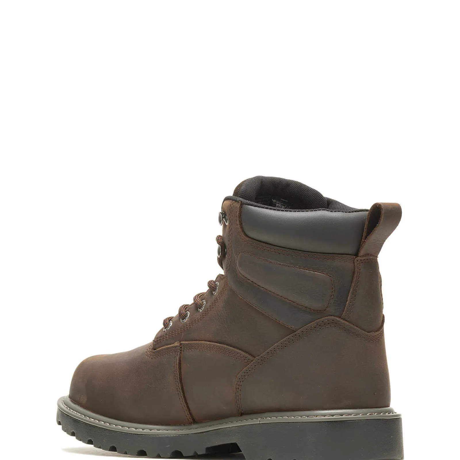 Waterproof|Safety Toe<Wolverine Floorhand Met-Guard 6" Steel-Toe Work Boot Dark Brown