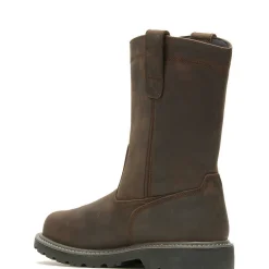 Waterproof|Work Boots<Wolverine Floorhand Met-Guard Steel-Toe Wellington Work Boot Dark Brown