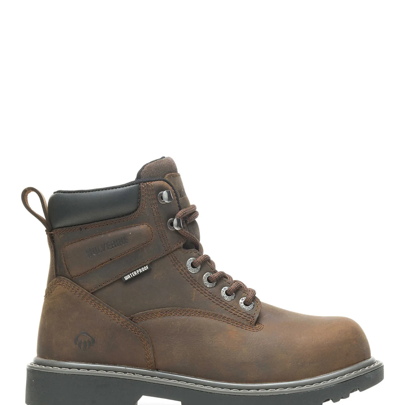 Safety Toe|Work Boots<Wolverine Floorhand 6" Steel Toe Boot Brown