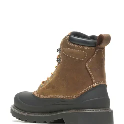Waterproof|Work Boots<Wolverine Floorhand Swamp 6" Steel-Toe Work Boot Dark Brown