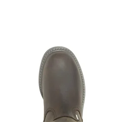 Waterproof|Work Boots<Wolverine Floorhand Waterproof Steel-Toe 10" Wellington Dark Brown