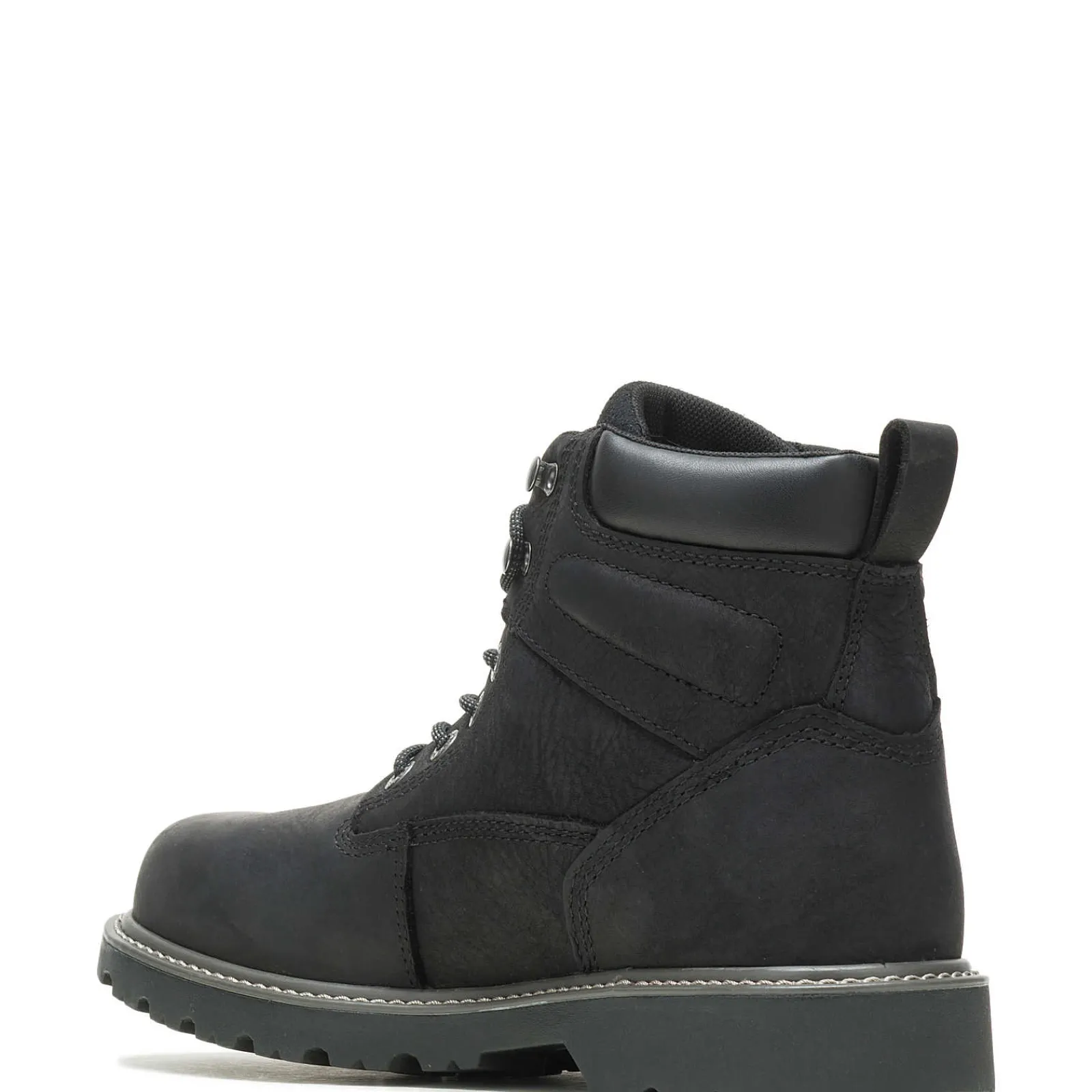 Waterproof|Safety Toe<Wolverine Floorhand Waterproof Steel-Toe 6" Work Boot Black
