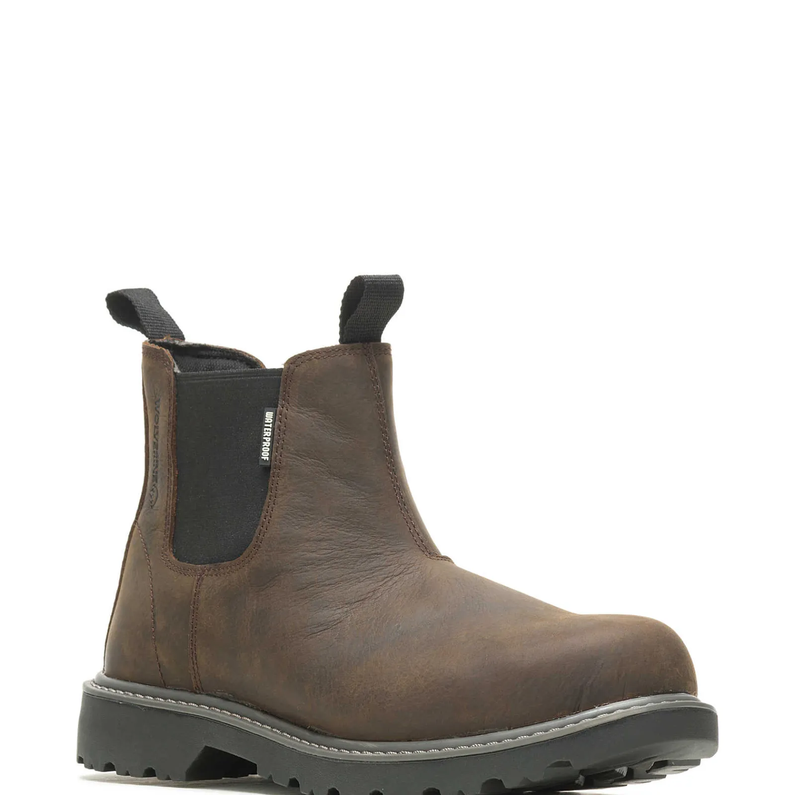 Waterproof|Soft Toe<Wolverine Floorhand Work Romeo Dark Brown