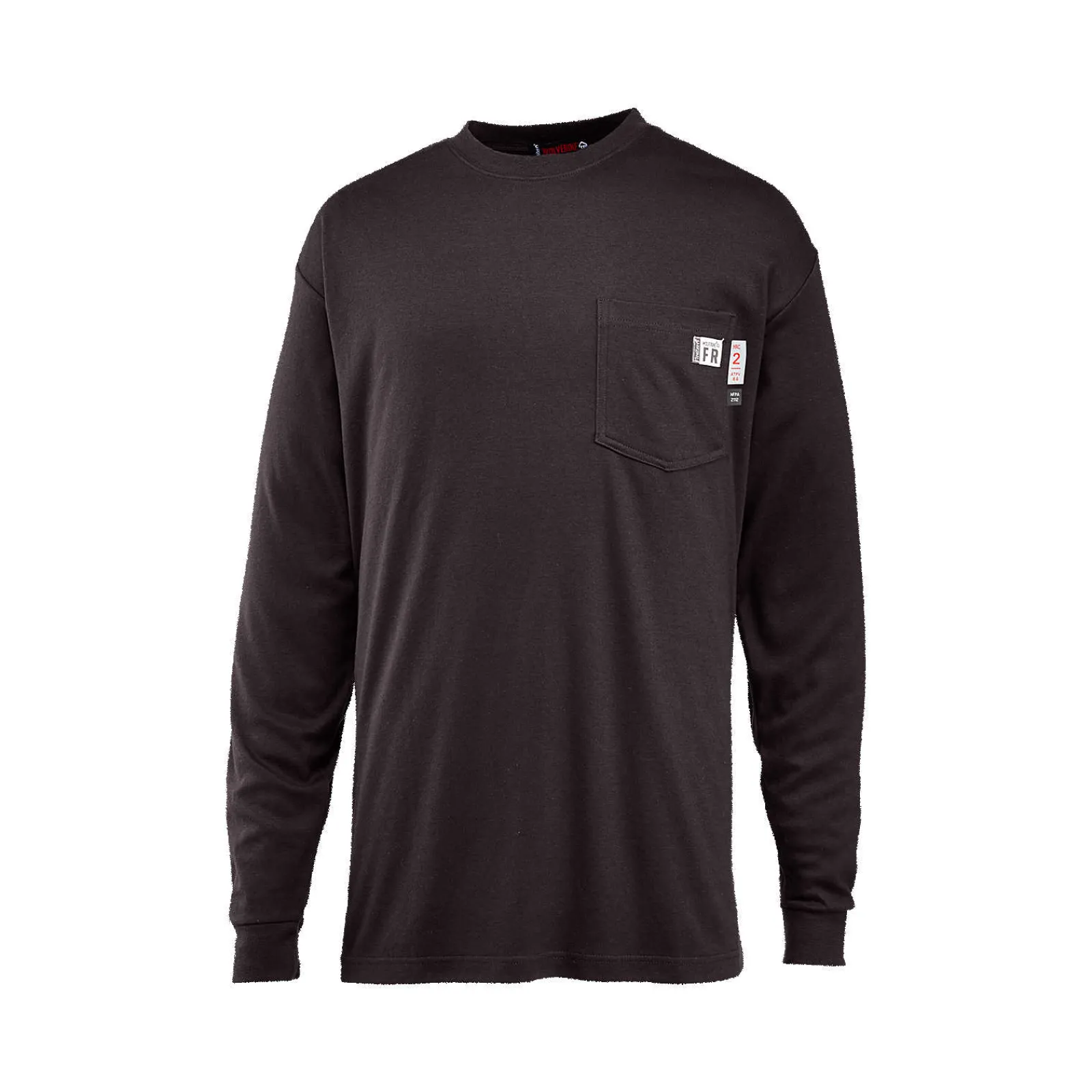 Work Shirts|T-Shirts<Wolverine FR Long Sleeve Tee Black
