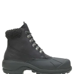 Rain & Snow|Waterproof<Wolverine Frost Insulated Boot Black Leather