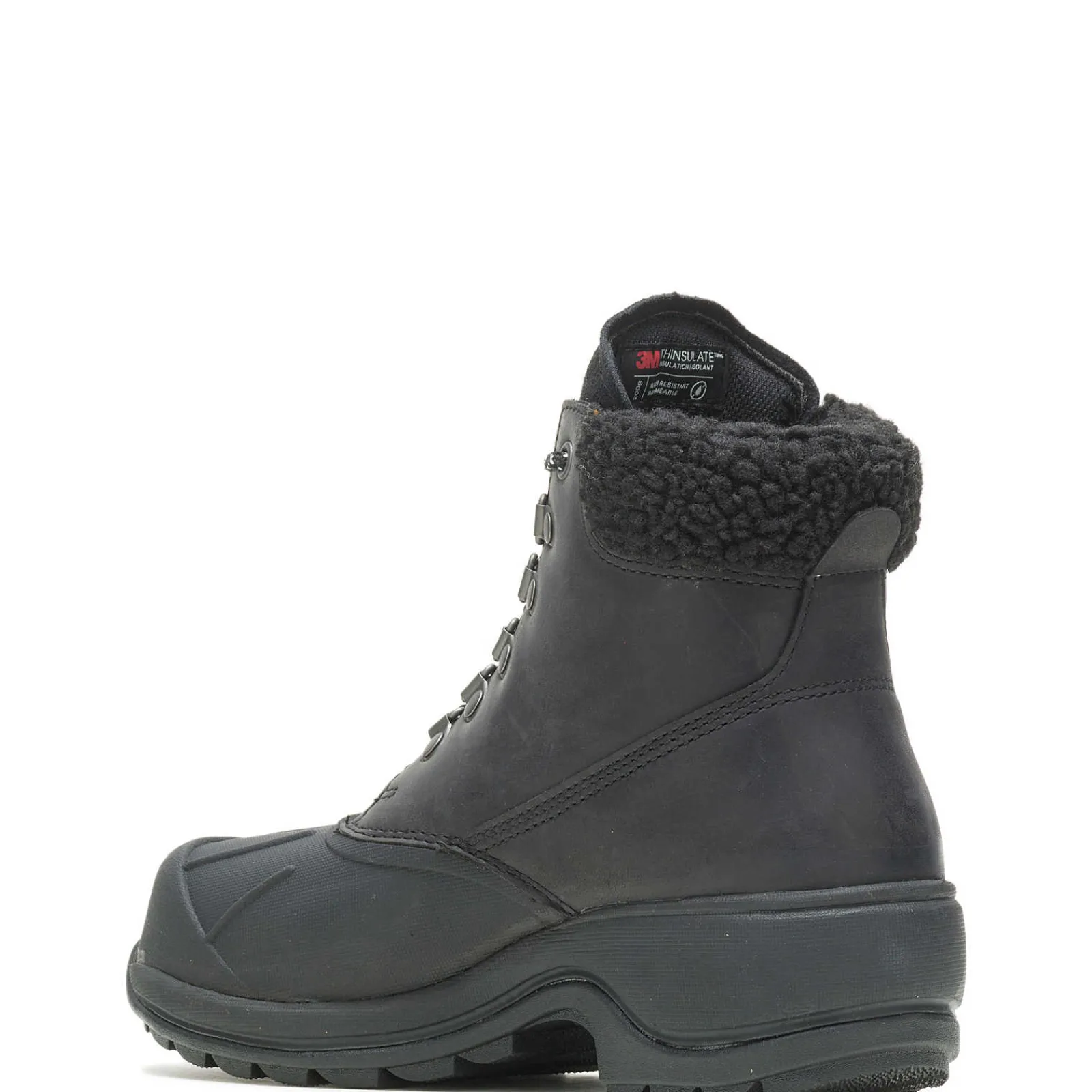 Rain & Snow|Waterproof<Wolverine Frost Insulated Boot Black Leather