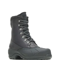 Rain & Snow|Waterproof<Wolverine Frost Insulated Tall Boot Black Suede