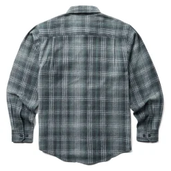 Work Shirts|Best Sellers<Wolverine Glacier Heavyweight Long Sleeve Flannel Shirt Greystone Plaid