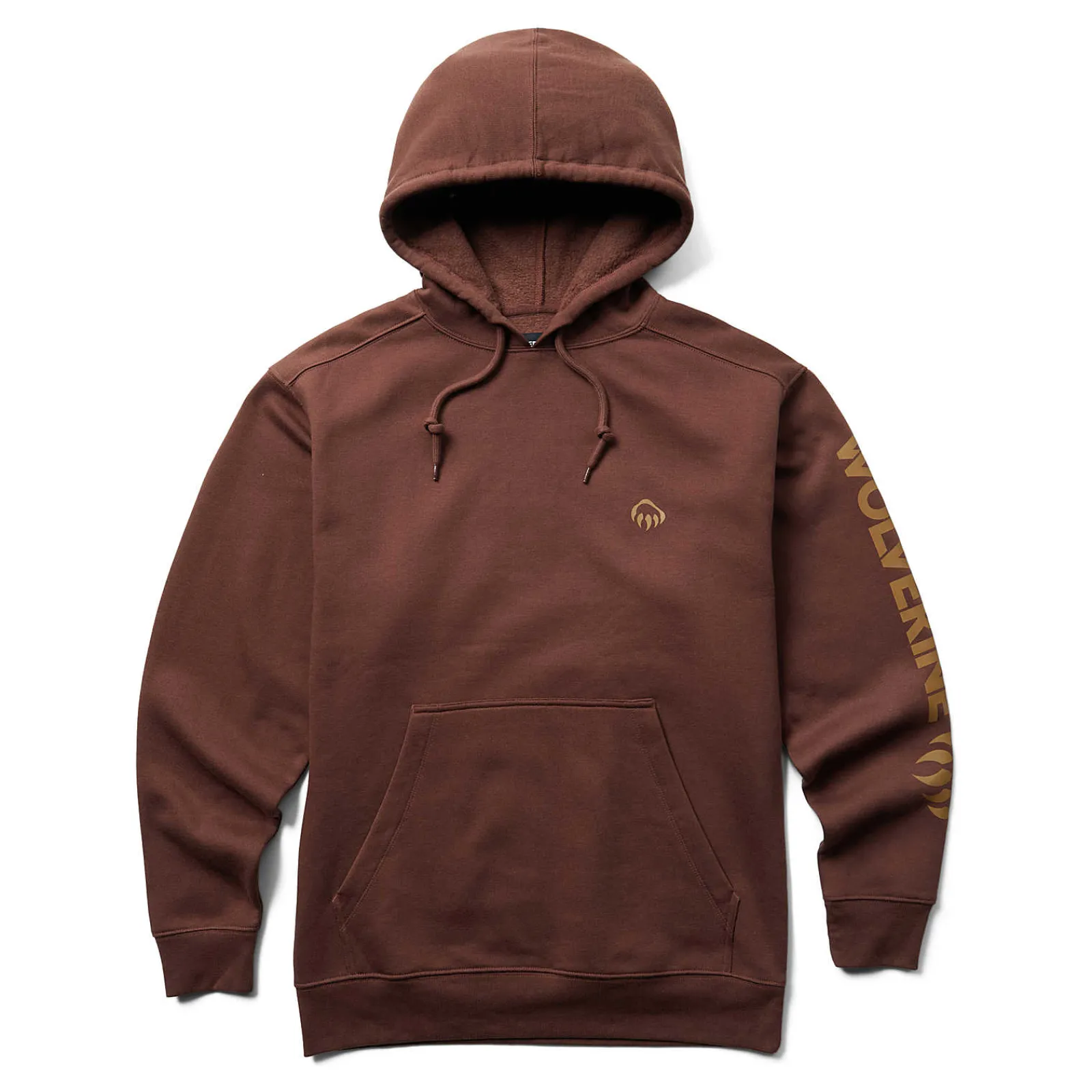 Hoodies & Pullovers|Best Sellers<Wolverine Graphic Hoody- Sleeve Logo Teak