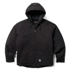 Jackets|Outerwear<Wolverine Grayson Insulated Canvas Jacket Black