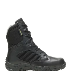 Tactical|Waterproof<Wolverine GX-8 Side Zip Boot With GORE-TEX&reg; Black