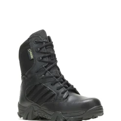 Tactical|Waterproof<Wolverine GX-8 Side Zip Boot With GORE-TEX&reg; Black