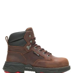 Ultraspring|Waterproof<Wolverine Hellcat Fuse DuraShocks&reg; UltraSpring&trade; 6" CarbonMAX&reg; Work Boot Peanut