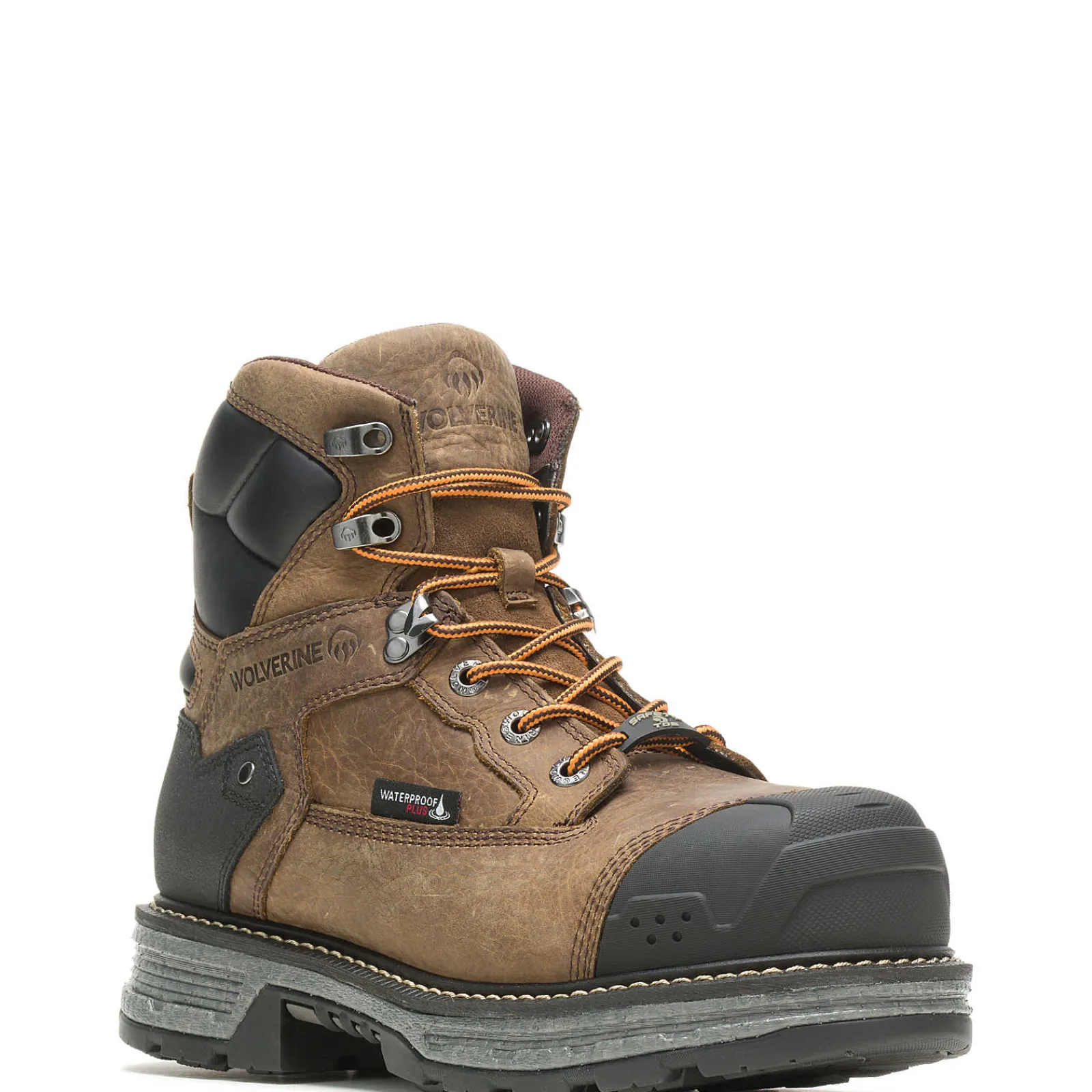 Ultraspring|Work Boots<Wolverine Hellcat UltraSpring™ Heavy Duty 6" CarbonMAX® Work Boot Brown