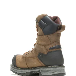 Ultraspring|Safety Toe<Wolverine Hellcat UltraSpring&trade; Heavy Duty 8" CarbonMAX&reg; Work Boot Brown