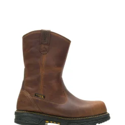 Ultraspring|Waterproof<Wolverine Hellcat UltraSpring&trade; CarbonMAX&reg; Wellington Tobacco