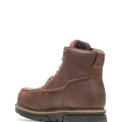Waterproof|DuraShocks<Wolverine I-90 DuraShocks&reg; Moc-Toe CarbonMAX&reg; 6" Work Boot Brown