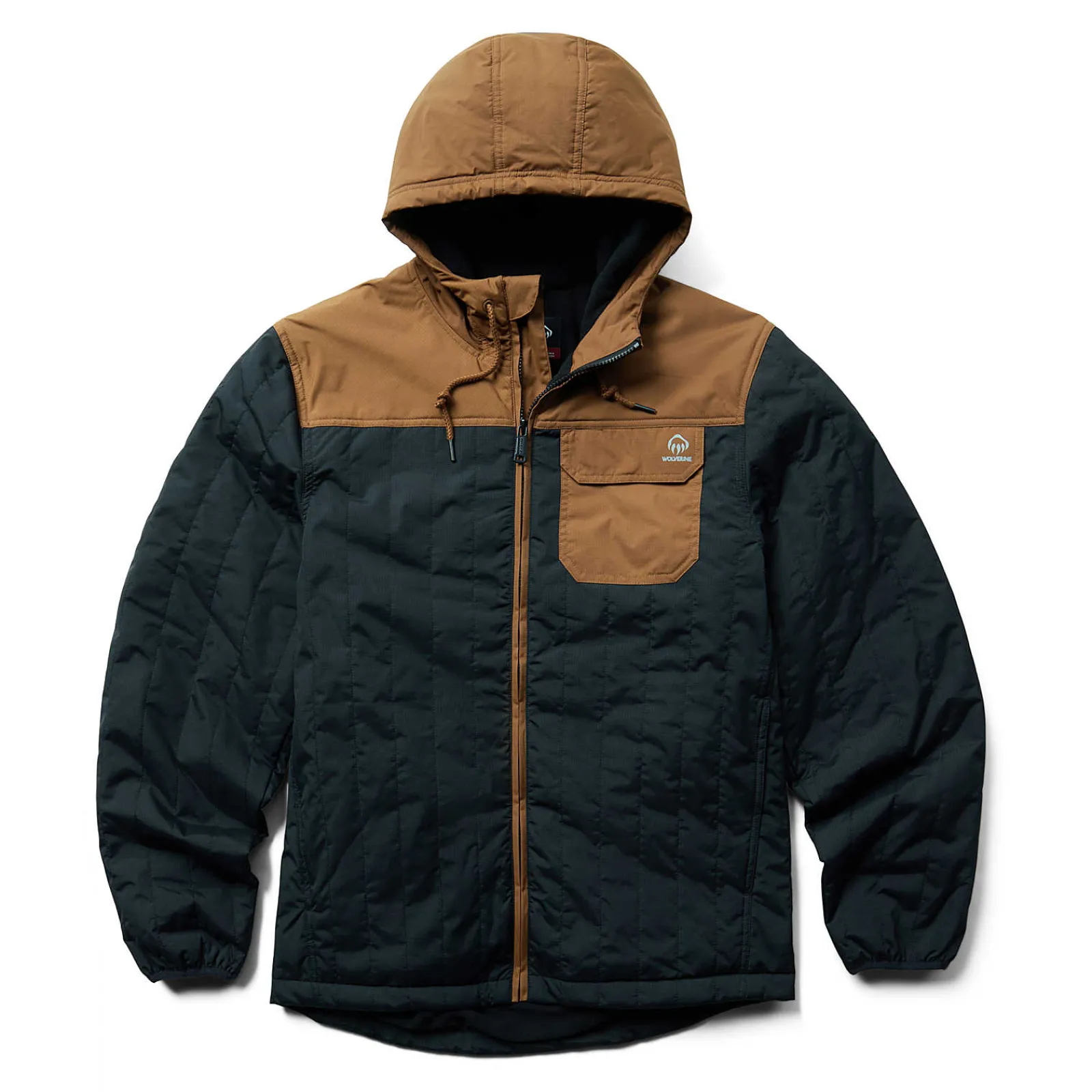 Jackets|Outerwear<Wolverine I-90 Insulated Hooded Jacket Black