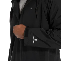 Rain Gear|Jackets<Wolverine I-90 Rain Jacket Black
