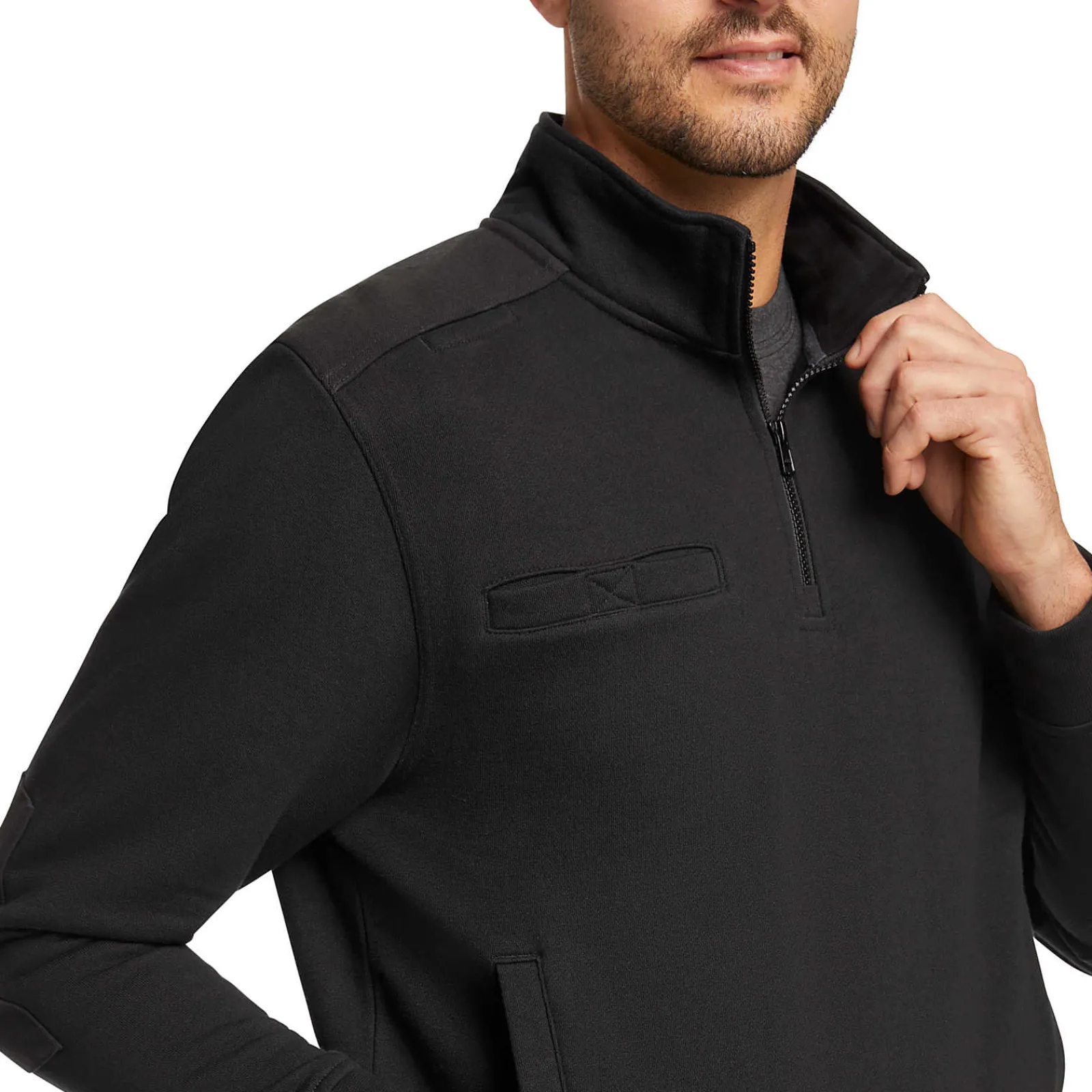 Hoodies & Pullovers|Hoodies & Pullovers<Wolverine Job Shirt Quarter Zip Black
