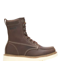 Work Boots|Safety Toe<Wolverine Loader 8" Steel-Toe Wedge Boot Brown