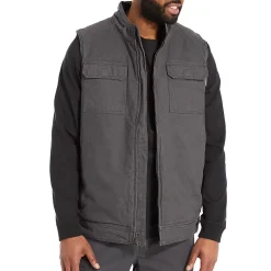 Outerwear|Clothing<Wolverine Lockhart Vest Granite