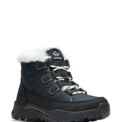 Hike|Rain & Snow<Wolverine Luton Quilted Waterproof Insulated Mid Hiker Black