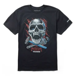 Work Shirts|T-Shirts<Wolverine Metallica Scholars Collection Short Sleeve Graphic Tee Black