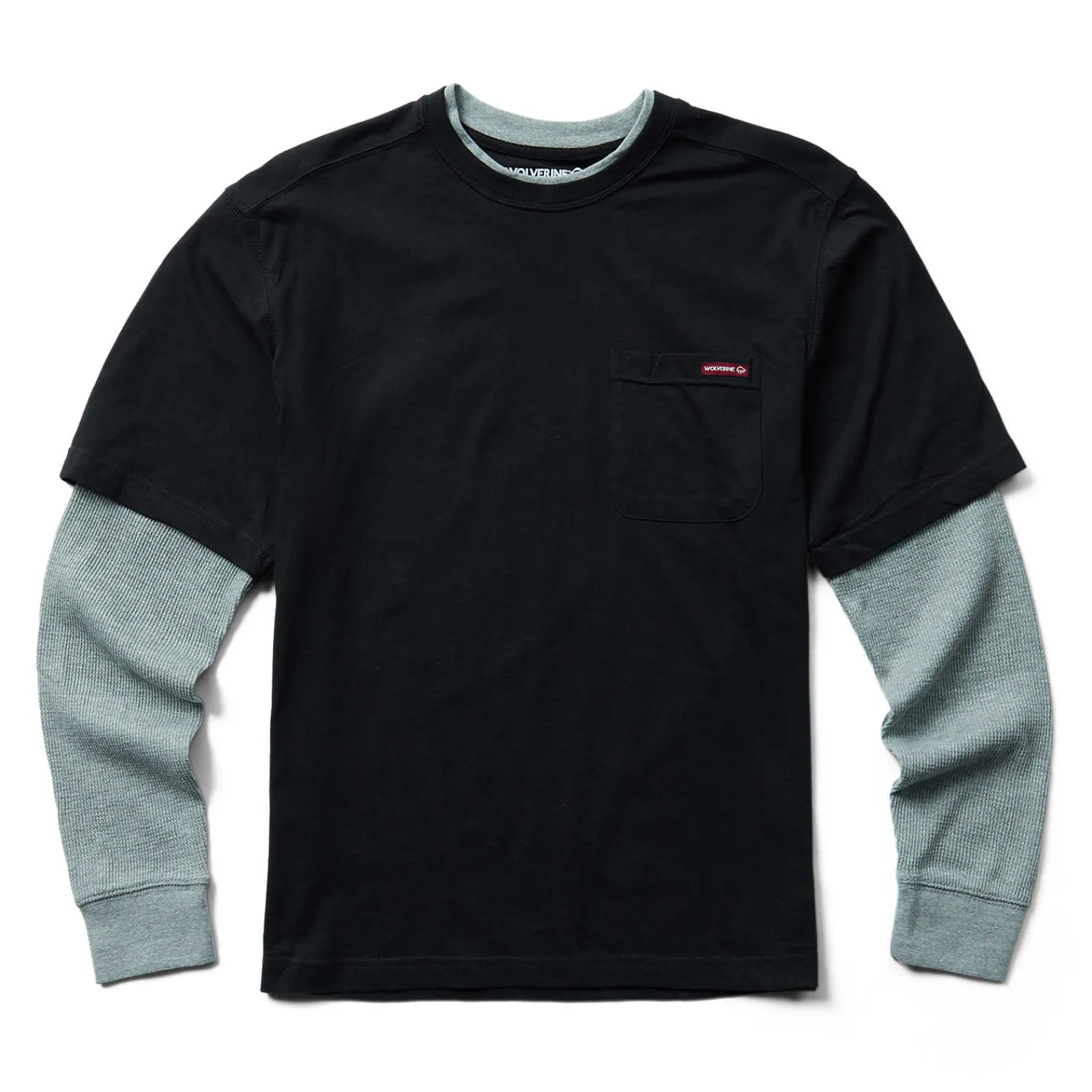 Best Sellers|Work Shirts<Wolverine Miter II Tee Black