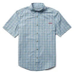 Work Shirts|T-Shirts<Wolverine Mortar Short Sleeve Shirt Blue shadow