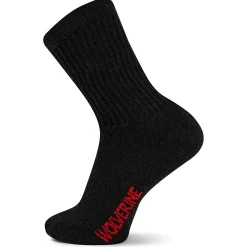Socks|Socks<Wolverine 4-PK Cotton Crew Sock Black